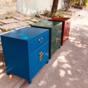 Painted color cabinet 6