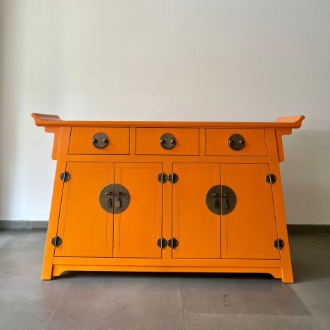 Painted color cabinet