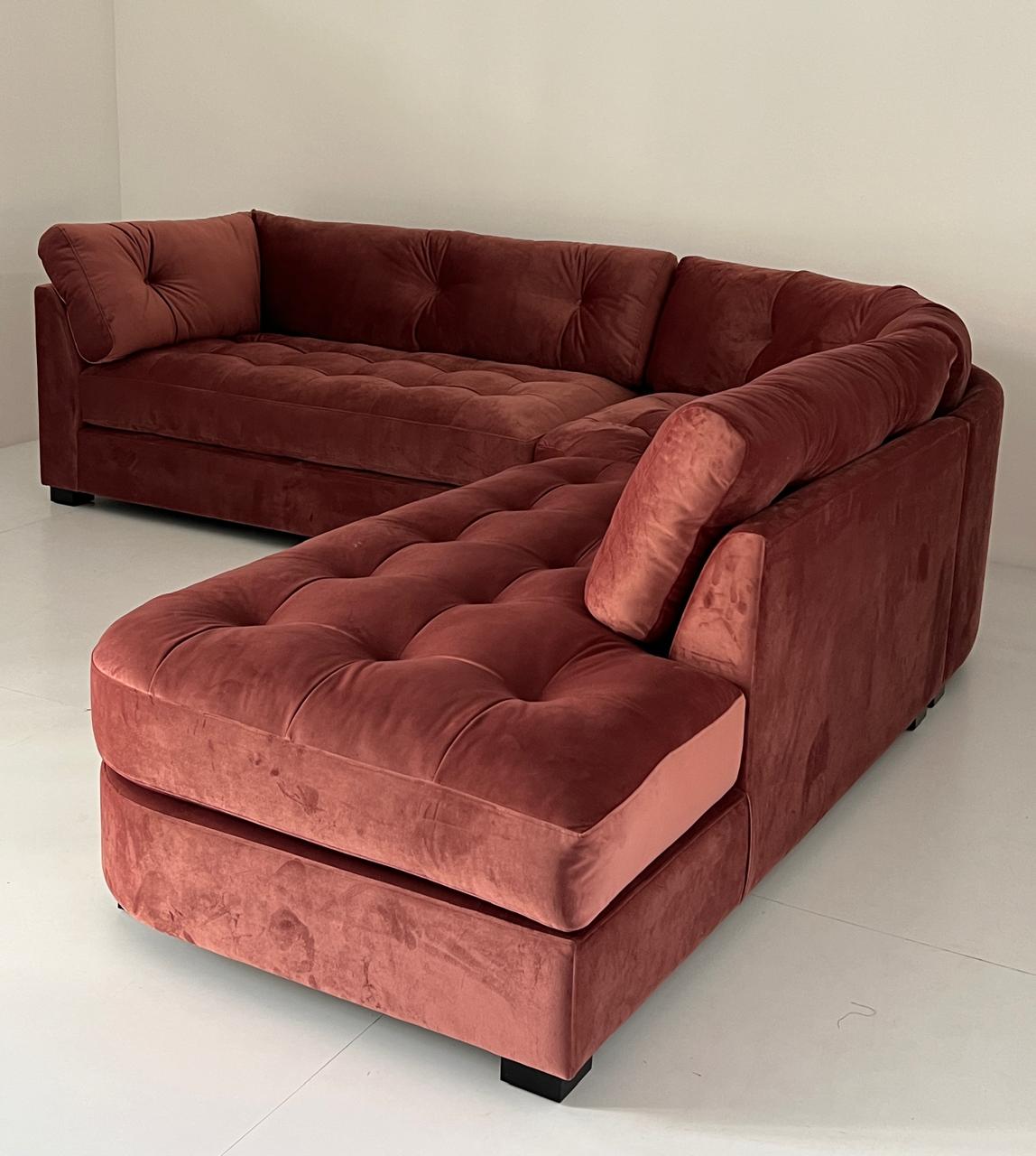 Lauren L shape sofa